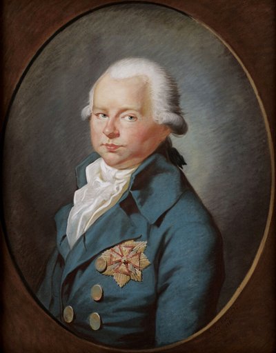 Portrait of Friedrich von Baden by Jakob Becker